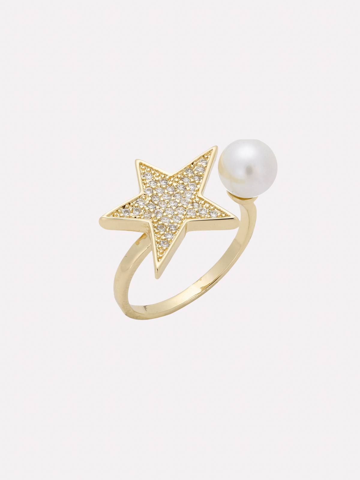 Pearl Star Ring