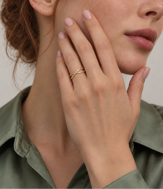 Minimalist Infinity Ring