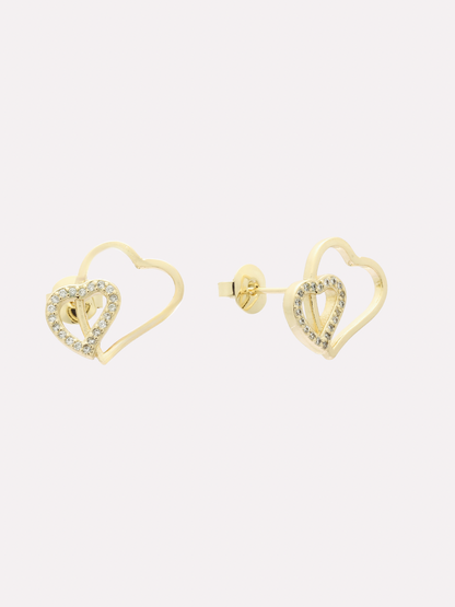 Open Heart Studs