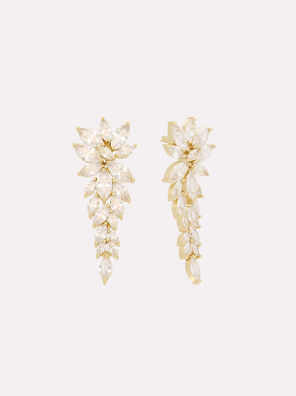 Marquise Leaf ST Earrings