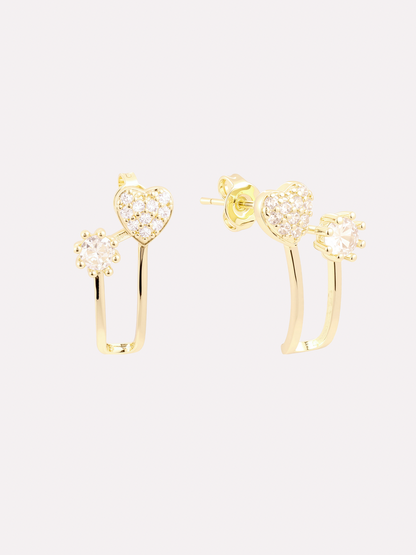 Heart Ear Jackets