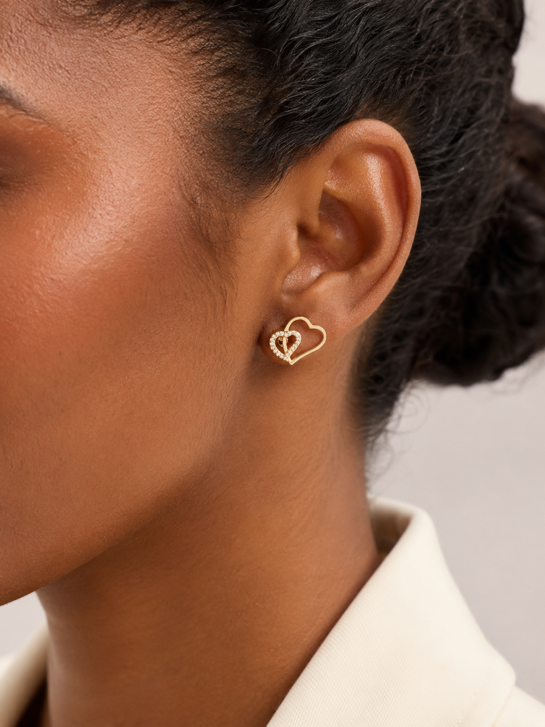 Open Heart Studs