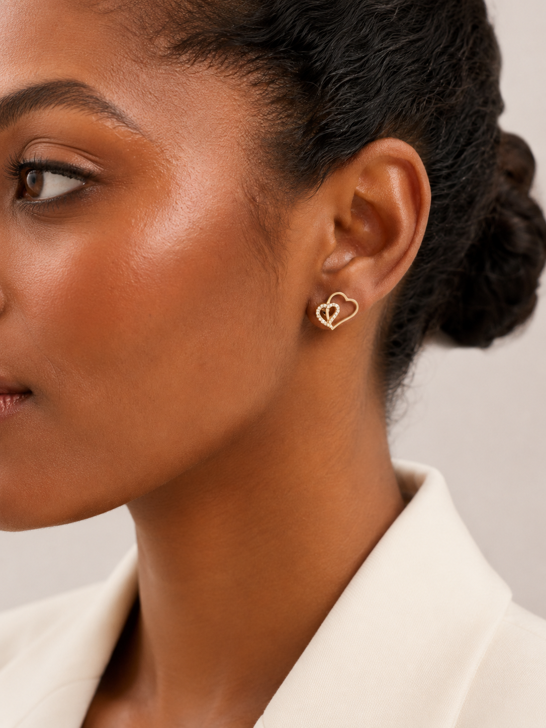 Open Heart Studs